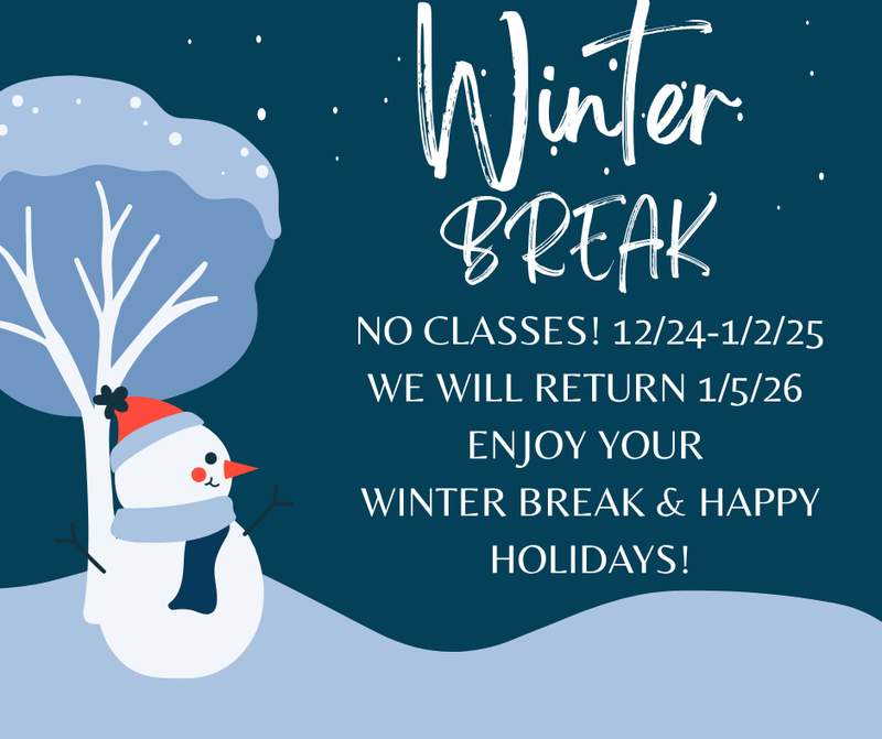 Winter Break Notice