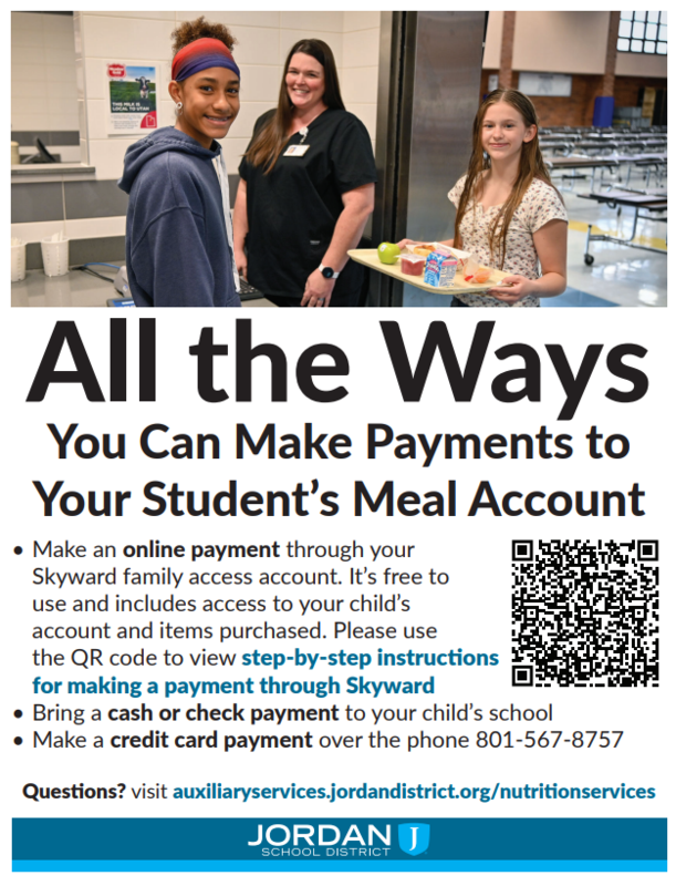 Flyer for Food Accounts