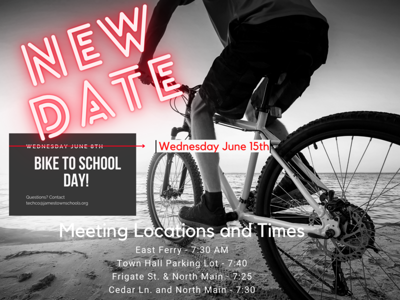 Bike to school flyer