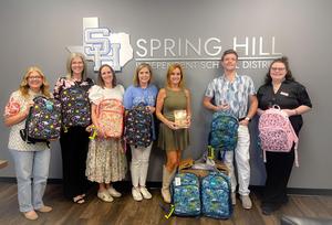 TownePlace Suites By Marriott Donates School Supplies to Spring Hill ISD