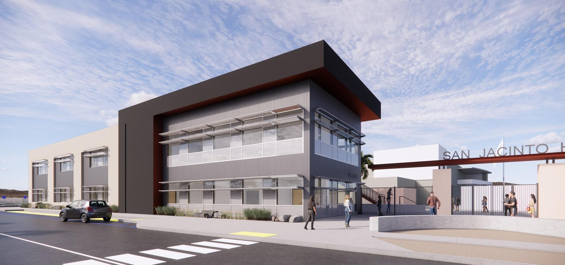 Artist Rendering SJHS Expansion