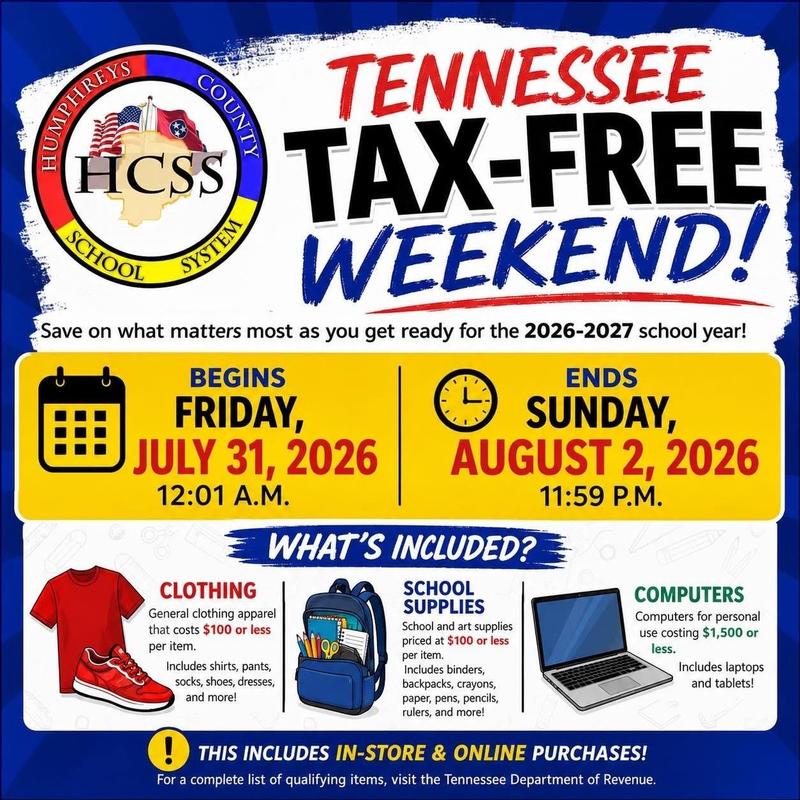 TN Tax Free Weekend