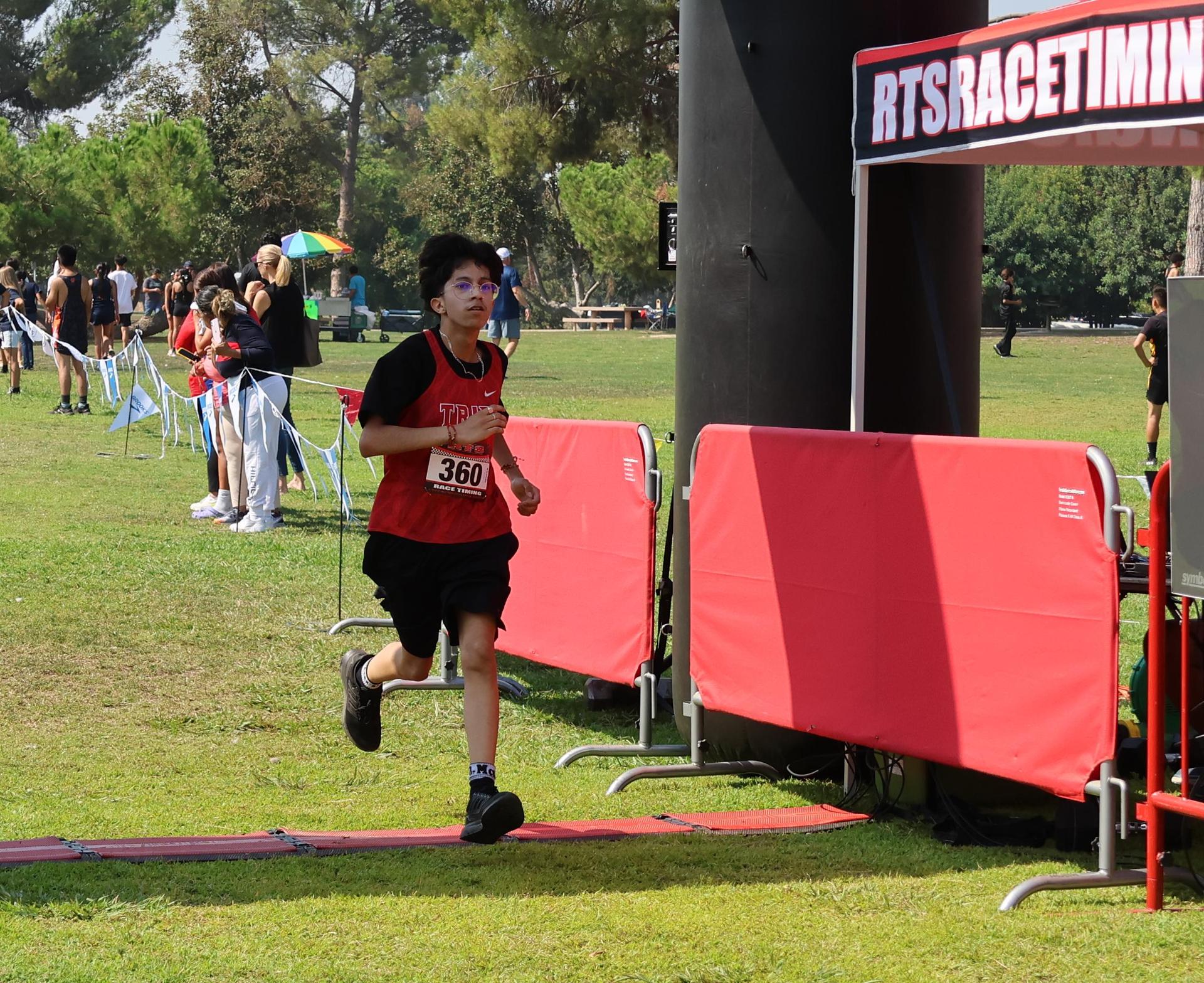 cross country runners in action at woodward park