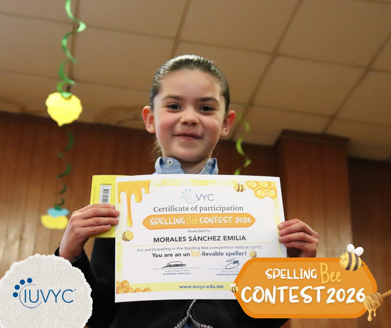 Bright Minds Shine at IUVYC Spelling Bee 2026. Featured Photo