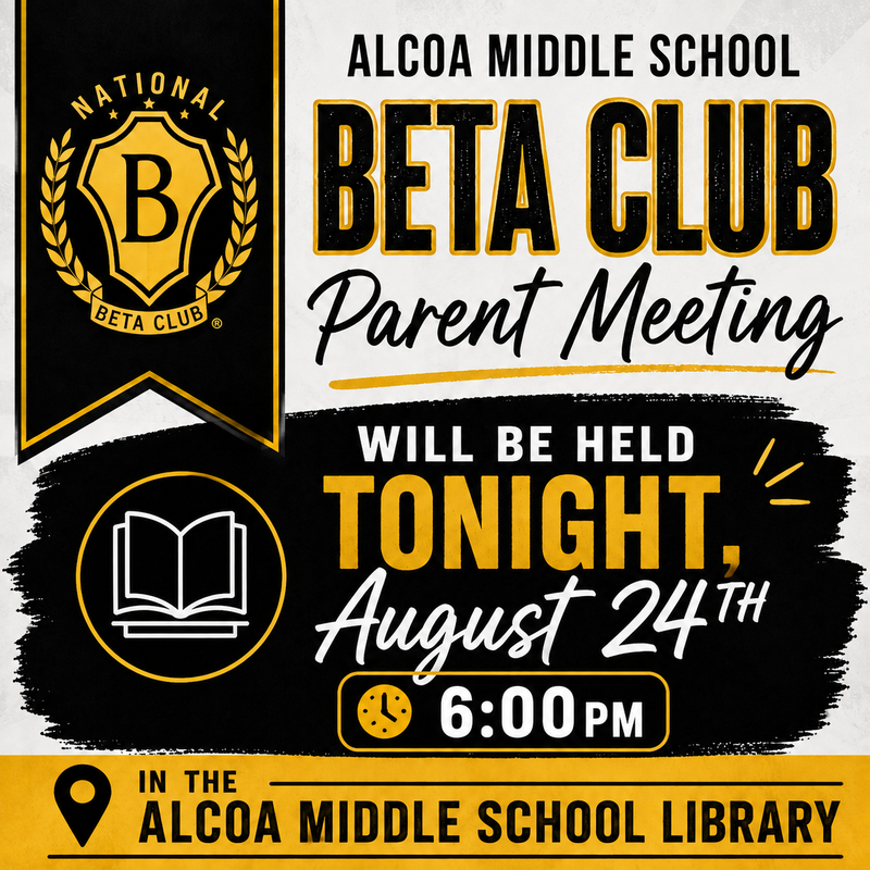 Beta Club Parent Meeting