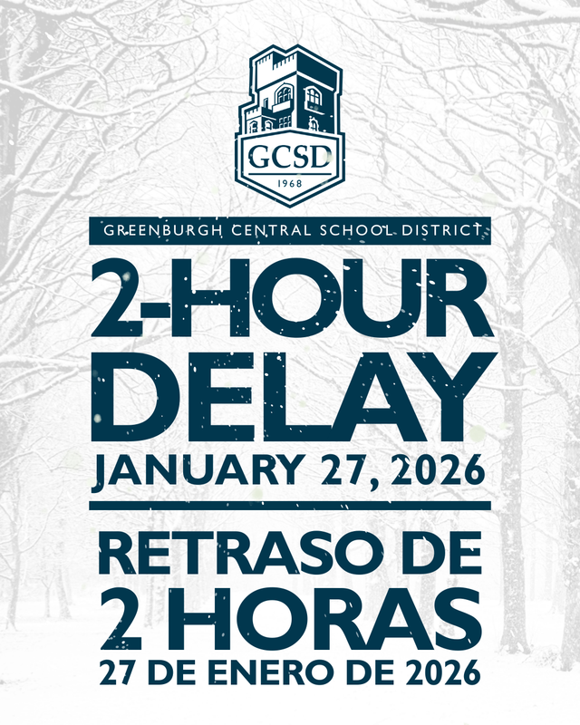 2-HOUR DELAY NOTICE for January 27, 2026