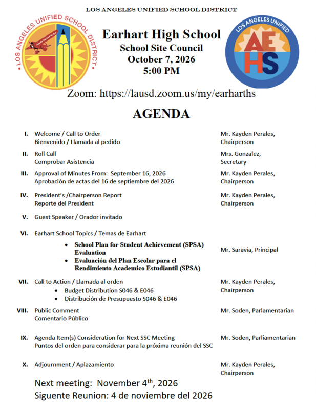 10.7.Agenda