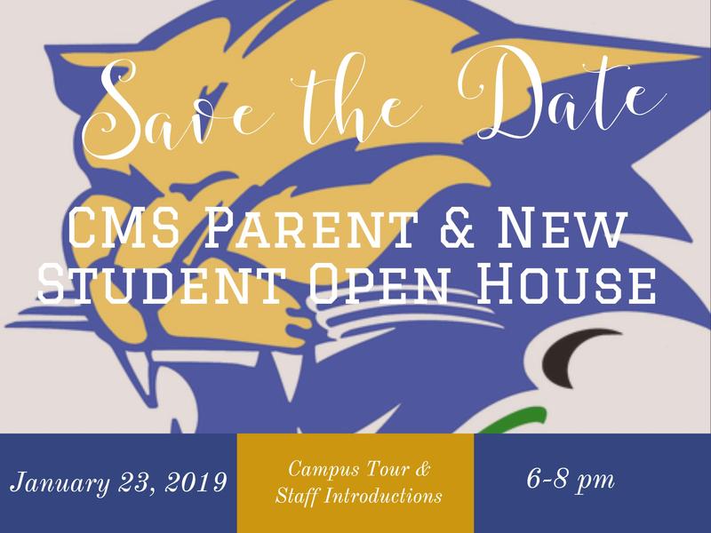 CMS open house flyer