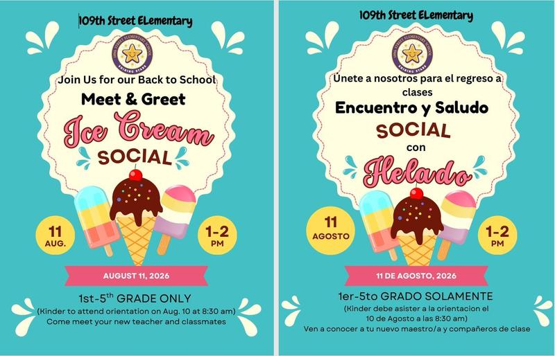 1st-5th Ice Cream Social
