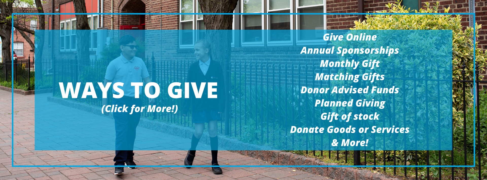 ways to give