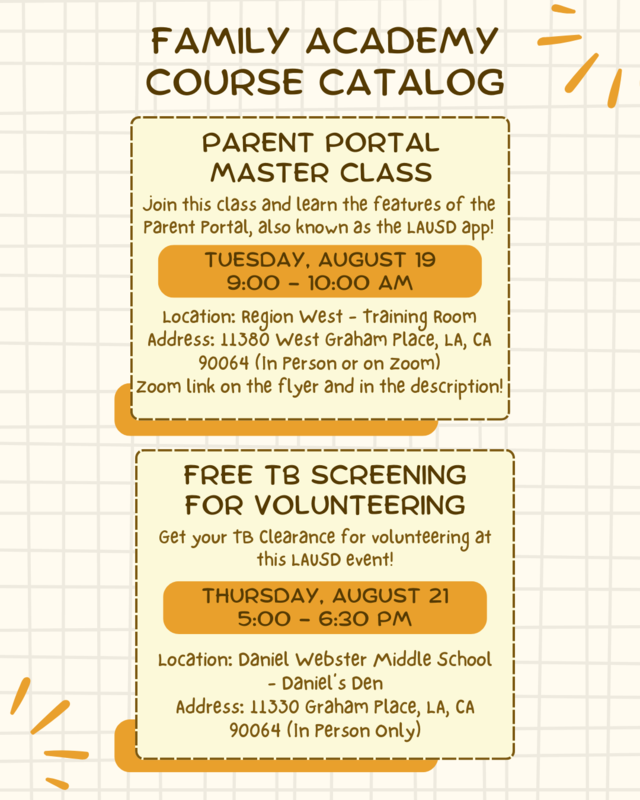 Family Academy Course Catalog