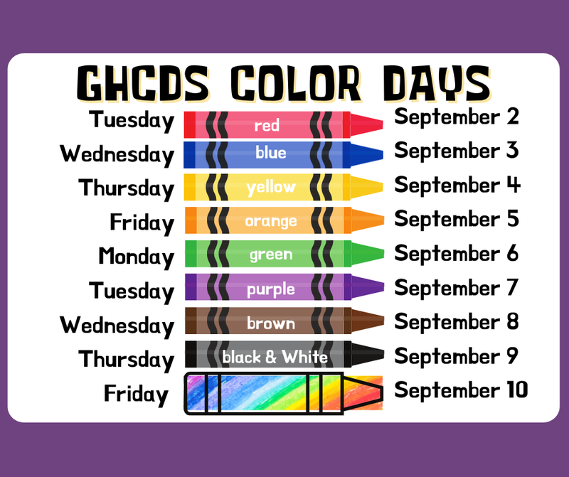 GHCDS Color Days Post