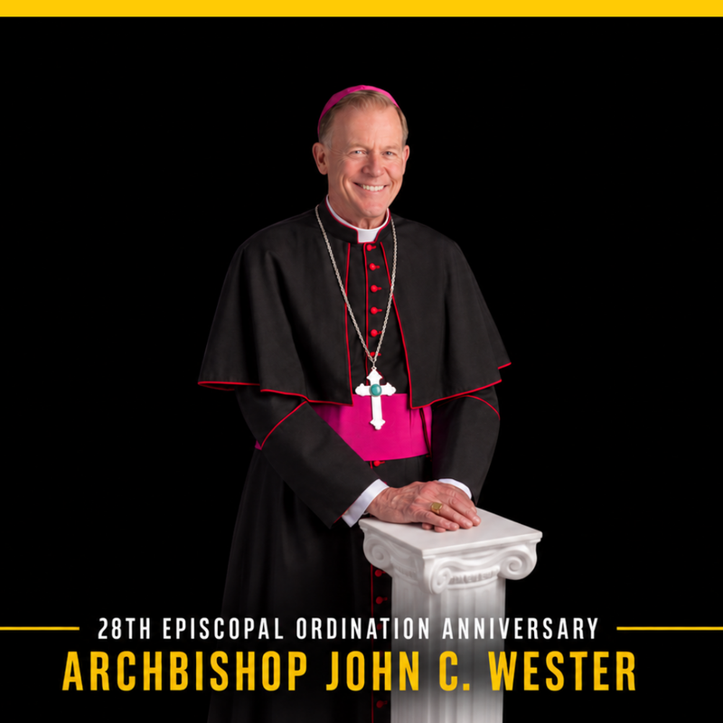 Celebrating Archbishop Wester’s 28th Episcopal Anniversary Featured Photo