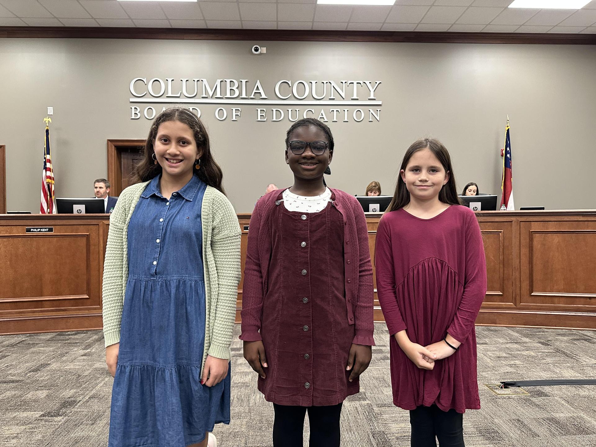 Evans Elementary School 4-H Presidents