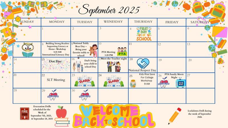 September's Calendar
