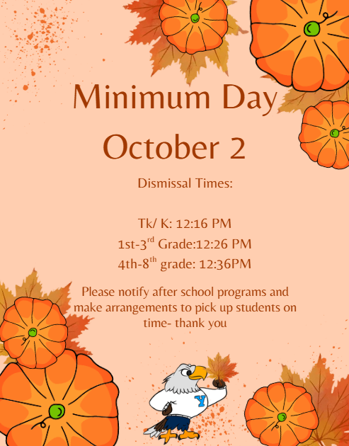 Minimum Day - Ocober 2nd Featured Photo
