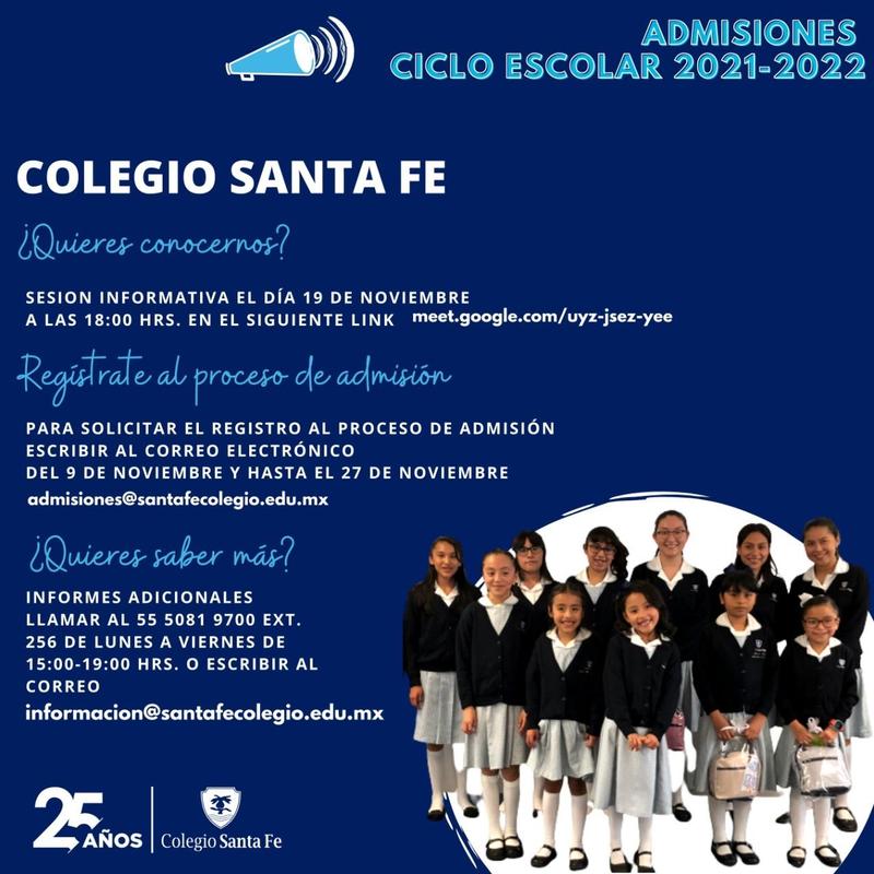 Admisiones 2021-2022 Featured Photo