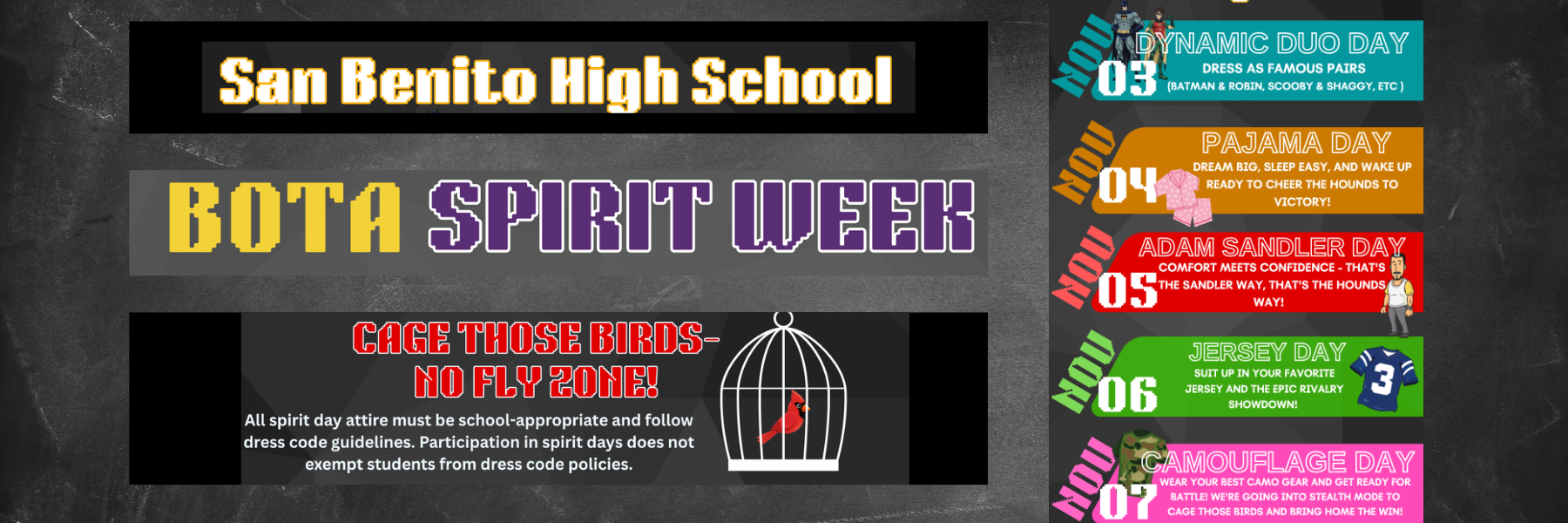 BOTA Spirit Week