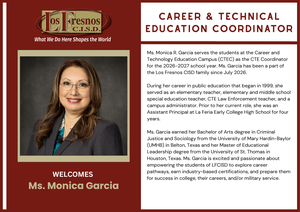 New Admin with Bio Monica Garcia