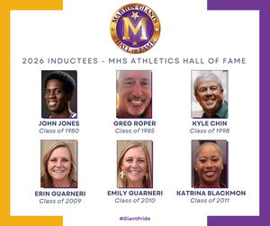 promo graphic - MHS Athletics HoF 2026 inductees