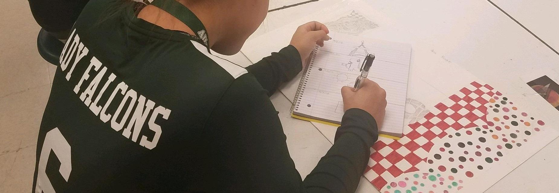 AMJH Art class