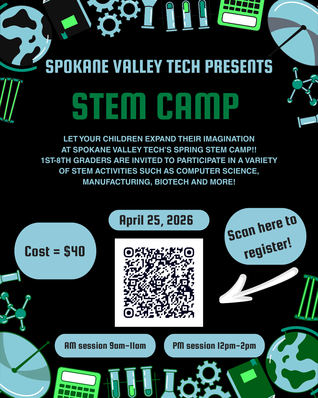 STEM Camp flyer