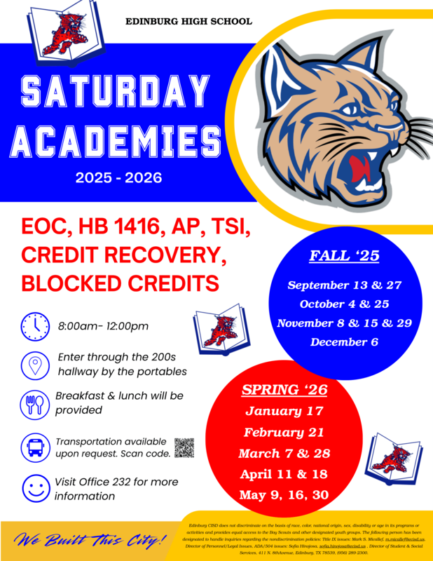 Saturday Academies Flyer - Updated