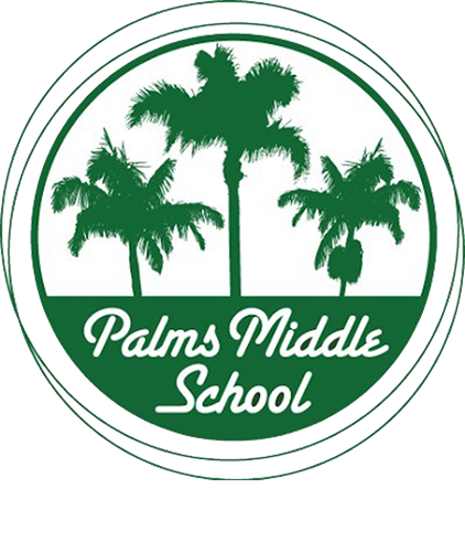 Palms Middle School logo