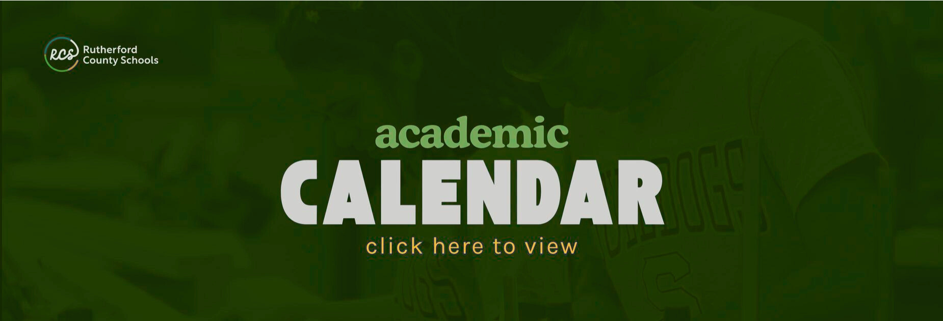 click for academic calendars