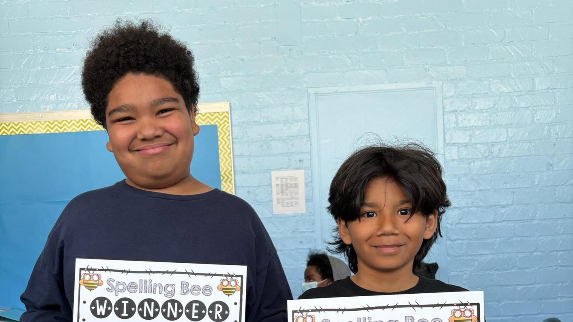Spelling Bee winners
