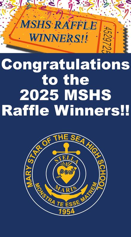 MSHS Fall Raffle Winners
