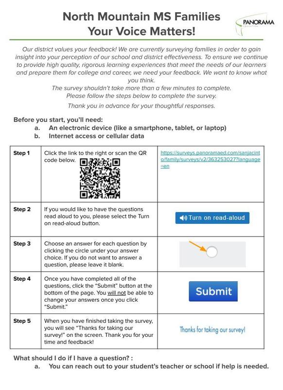 Flyer in English