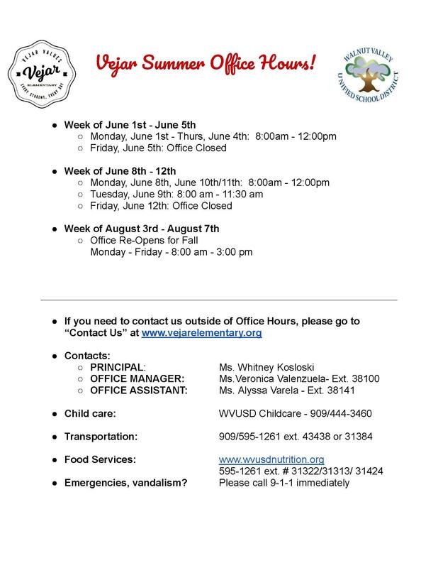 Summer Office Hours Featured Photo