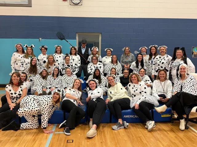 PVES Staff Halloween Photo