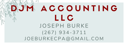 DJM Accounting Logo