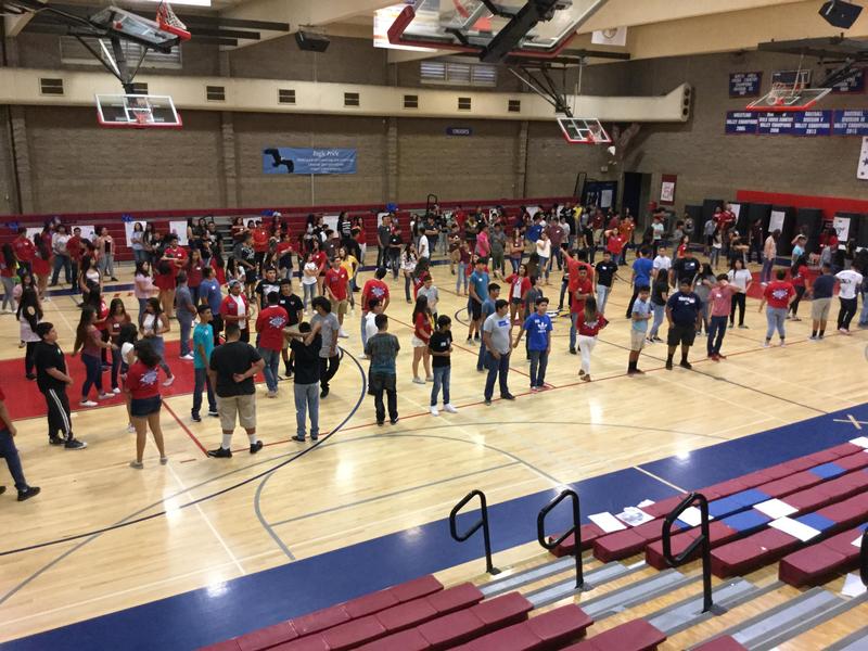 "Link Crew" Freshman Orientation Firebaugh High School