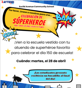 ¡El martes Día de los Superhéroes!