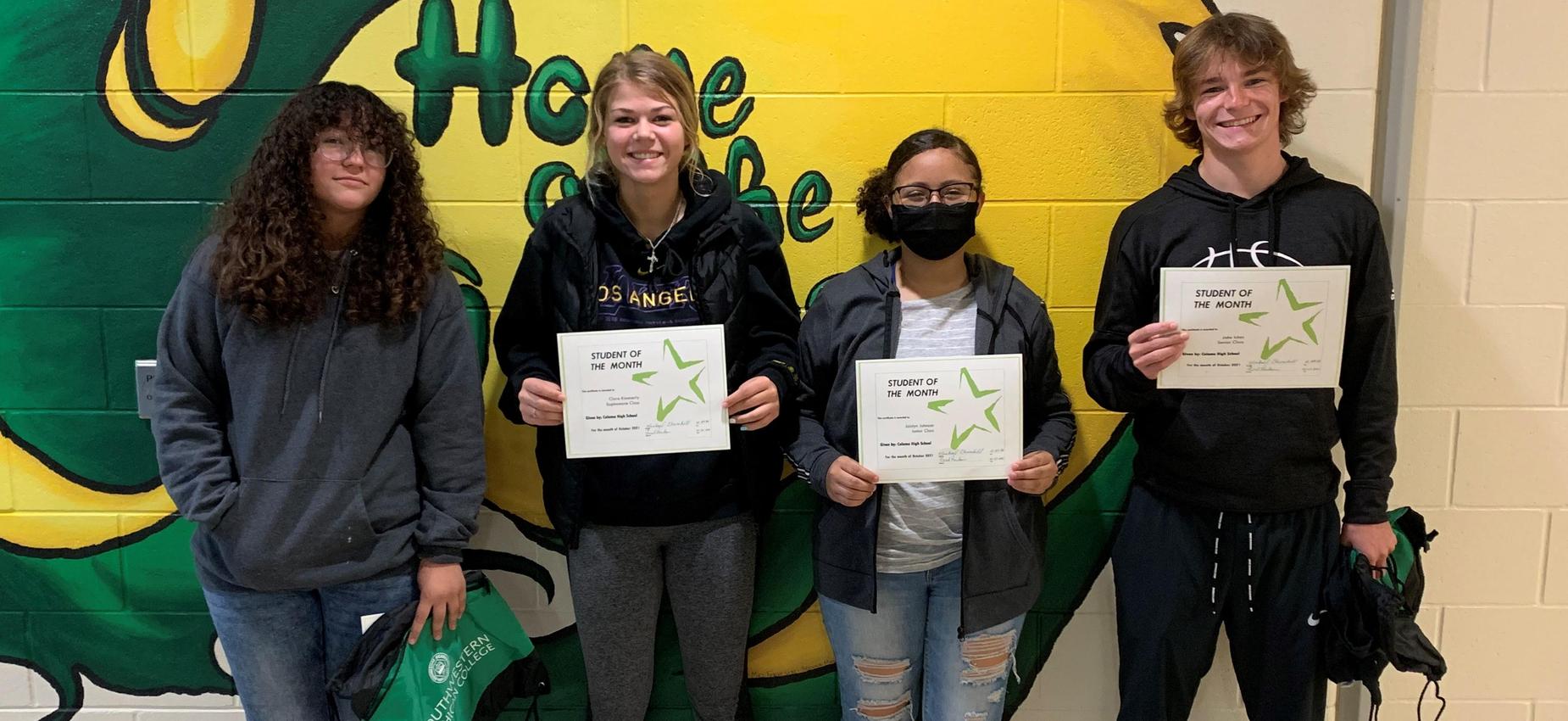 Student of the Month October 2021