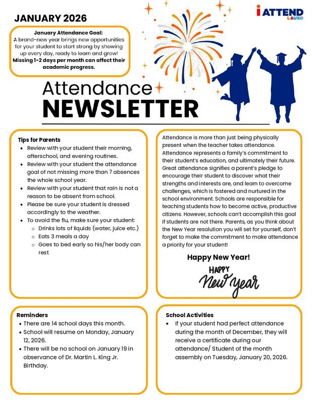 January Newsletter (ENGL)