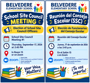 SSC Meeting Flier