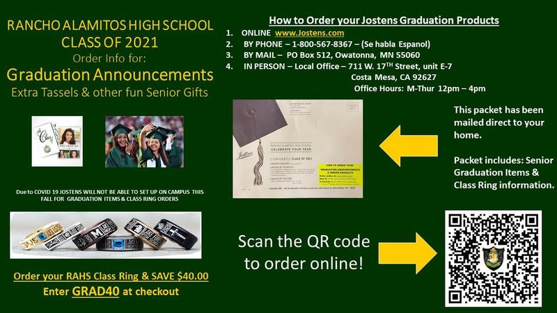 Rancho Alamitos High School Class of 2021 Graduation Products Featured Photo