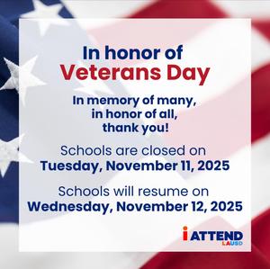 Veterans Day- Holiday