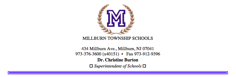 superintendent's letterhead