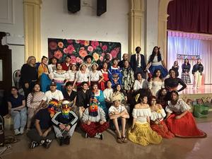 a group of talented students after a performance