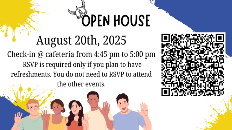 RSVP for Open House on August 20th, 2025