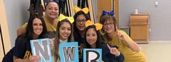 2nd grade team at the talent show