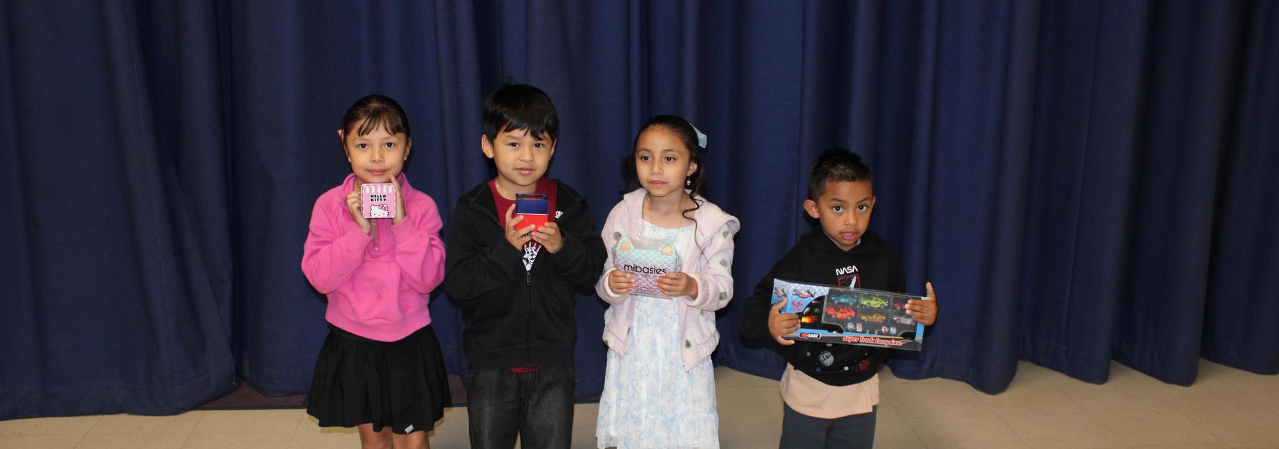 February raffle winners