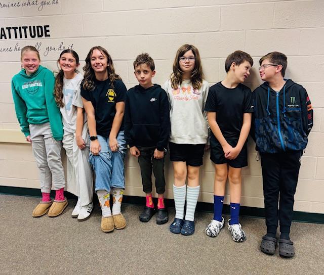 Middle School Spirit Week Pictures