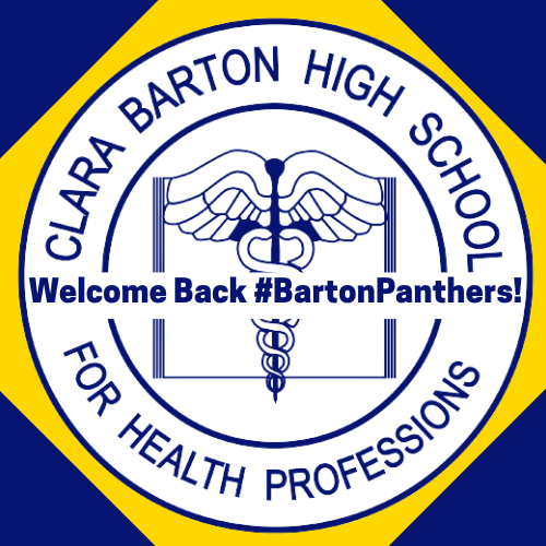 Welcome Back #BartonPanthers emblem