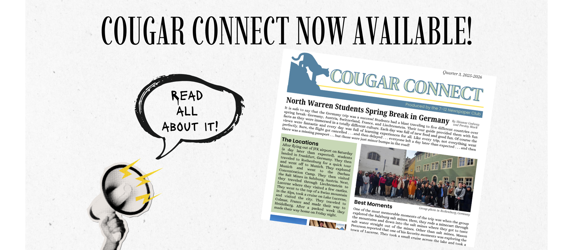 Cougar Connect Now Available!